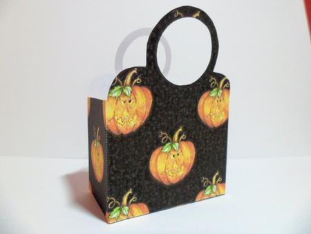 Halloween Jack O Lantern Trick or Treat Bag by Jean-Marie Penny