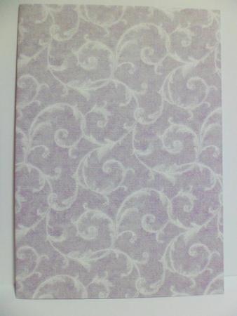 Leafy Scrolls in Lavendar by Jean-Marie Penny