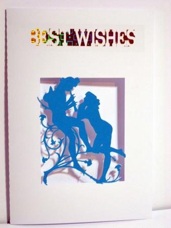 Best Wishes Fairy Frame by Jean-Marie Penny