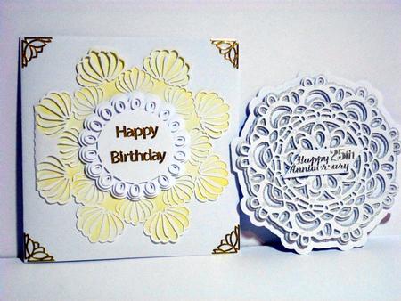 Scalloped Layer Cards 15 & 16 by Jean-Marie Penny