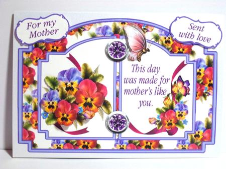 Mother's Day Pansies by Jean-Marie Penny