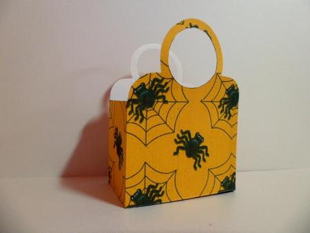 Halloween Spider Web Trick or Treat Bag by Jean-Marie Penny