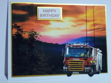 Fire Engine - Fireman - Firewoman - to the Rescue - My Hero by Jean-Marie Penny
