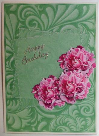 Build a Flower Double Peony Rose by Jean-Marie Penny