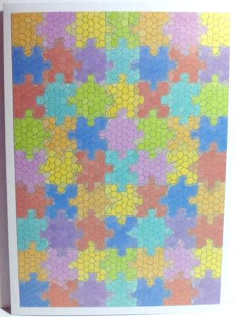 Autism Awareness Backing Paper 12 by Jean-Marie Penny