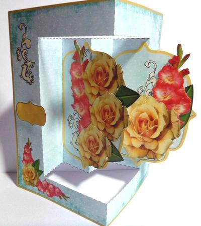 W Fold Roses and Gladioli with Instructions by Jean-Marie Penny