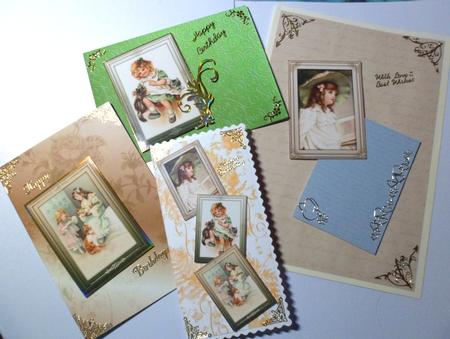 Vintage Children Toppers by Jean-Marie Penny