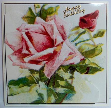 Time of Roses Fan Pyramage Topper by Jean-Marie Penny