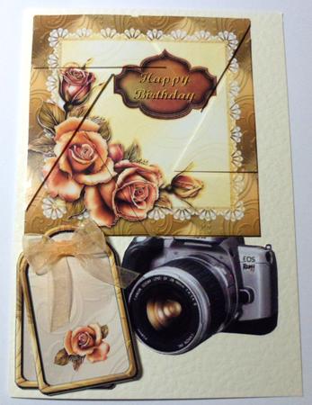 Birthday Camera Eye Stacker by Jean-Marie Penny