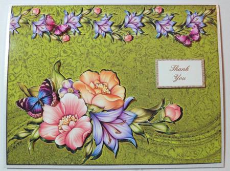Blooms and Butterflies by Jean-Marie Penny