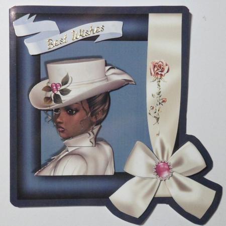 Lady of the Manor Frame Card by Jean-Marie Penny