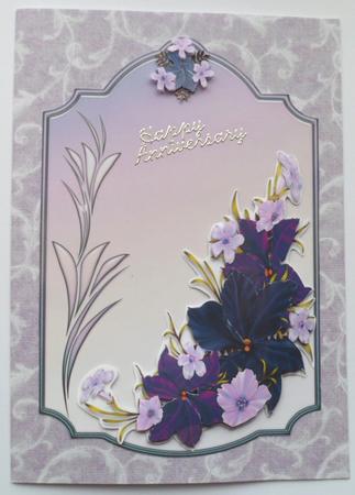 Panel with Blue Flowers by Jean-Marie Penny