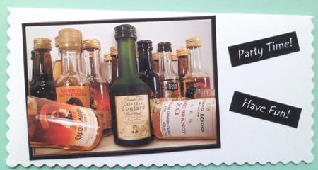 Alcohol Party Decoupage Sheet by Jean-Marie Penny