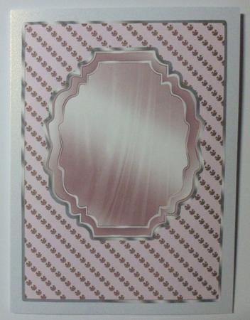 Dotty Card Fronts with Silver Borders by Jean-Marie Penny