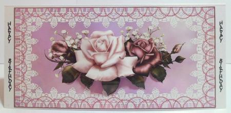 Antique Roses & Pearls by Jean-Marie Penny