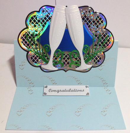 Silver Hearts Backing Papers by Jean-Marie Penny