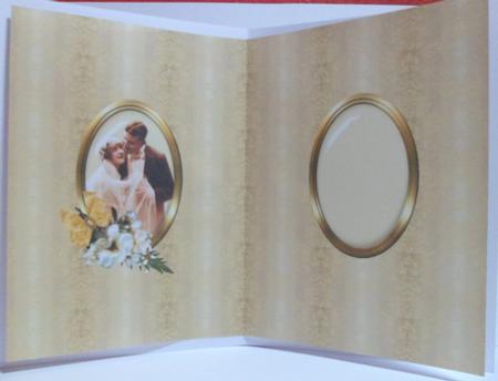Vintage Wedding Couple Insert by Jean-Marie Penny