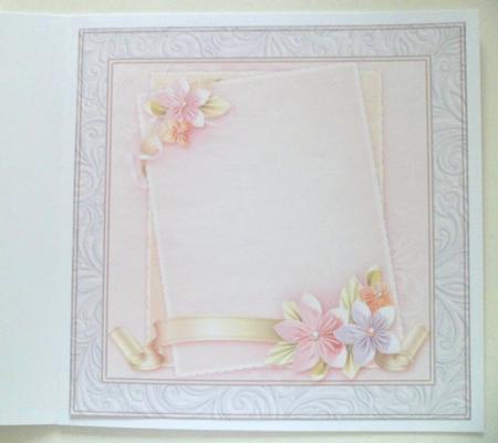 Origami Flowers and Butterflies 8x8 Insert by Jean-Marie Penny