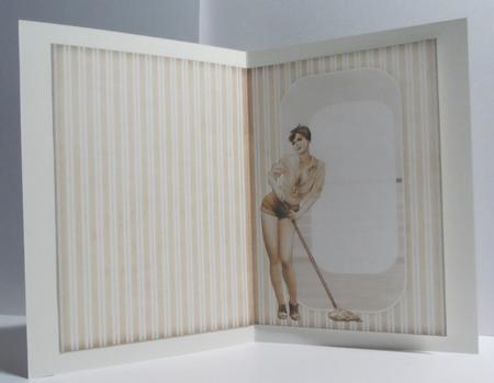 1950's Pin Up Girl Alice May (sepia) Insert by Jean-Marie Penny