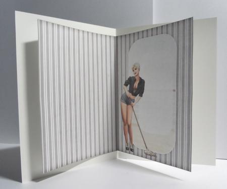 1950's Pin Up Girl Alice May (black) Insert by Jean-Marie Penny