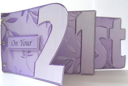 21st Elegant Metallic Book Sheet by Jean-Marie Penny
