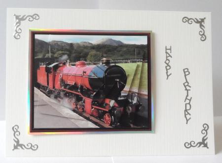 Red Steam Train Pyramid by Jean-Marie Penny