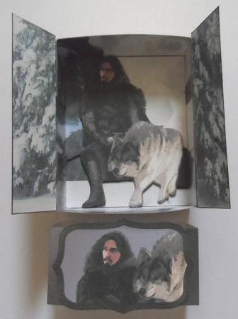 The Watcher Box Card & Matching Band by Jean-Marie Penny