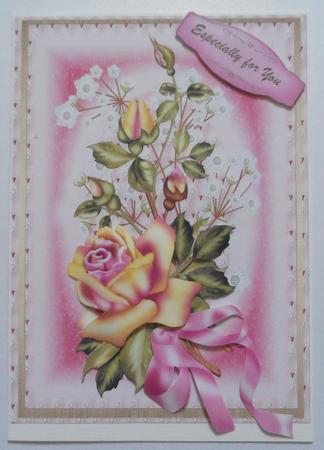 Lovely Yellow Roses and Babya Breath by Jean-Marie Penny