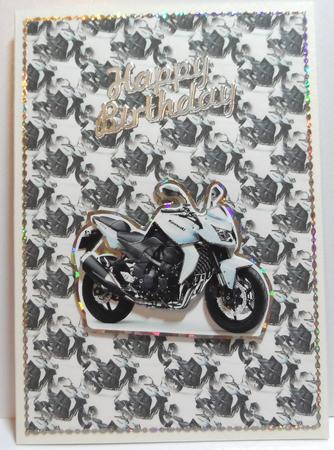 Motorbike Decoupage by Jean-Marie Penny