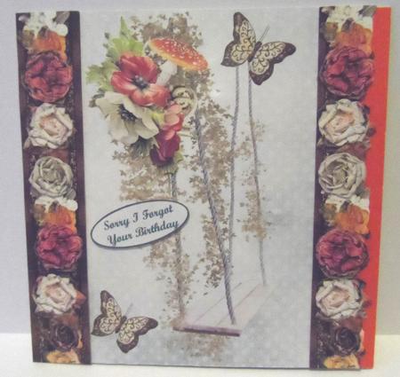 Missing You Swing Over the Edge Topper & Decoupage by Jean-Marie Penny