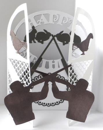 Shooting Door Card by Jean-Marie Penny