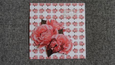 3D Vintage Roses by Jean-Marie Penny