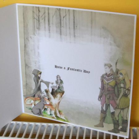 Elves in the Woods Insert by Jean-Marie Penny