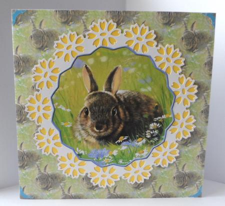 FLORAL CIRCLE MAT 6 by Jean-Marie Penny