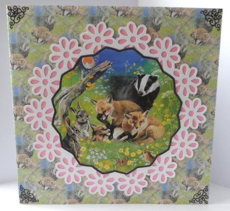 FLORAL CIRCLE MAT 5 by Jean-Marie Penny