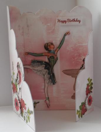 Wrap Round Gatefold Balletrina by Jean-Marie Penny