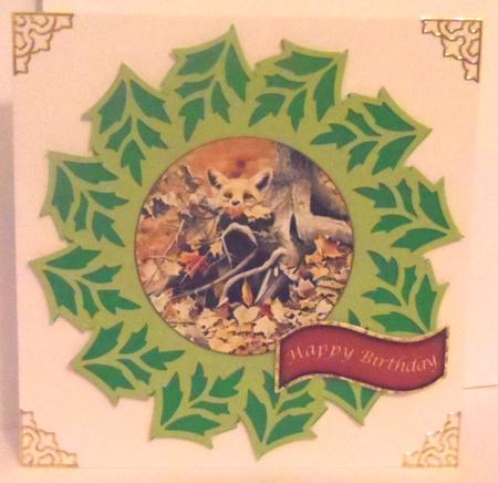 Leaf Circle Mat by Jean-Marie Penny