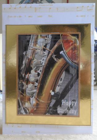 Alto Saxophone by Jean Pennington