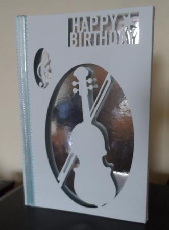 Violin Card by Jean Pennington