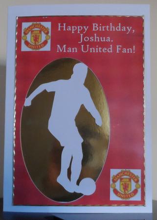 FOOTBALL CARD by Jean Pennington