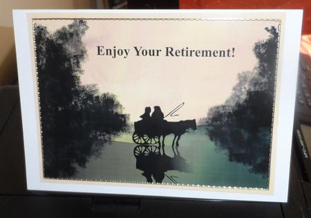 Vintage Ladies Gents Horse and Cart Silhouette Set by Jean Pennington