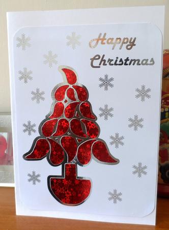 Christmas Tree Card by Jean Pennington