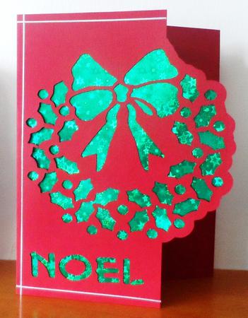 Christmas Wreath Cutting File For Silhouette by Jean Pennington