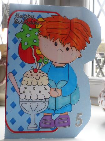 Over the Edge - Ice Cream Sundae 1 by Jean Pennington