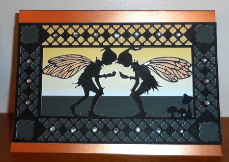 Pixie Card Topper by Jean Pennington