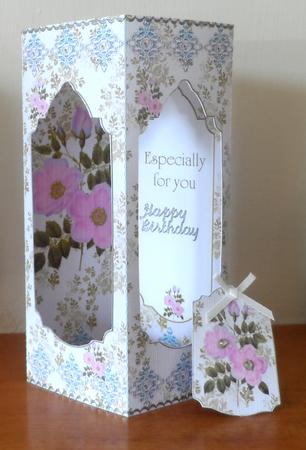 Tower Card - Fantasy Flowers 2 by Jean Pennington