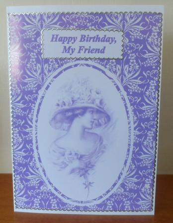 Set of 12 Filigree Flowers Papers by Jean Pennington