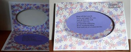 Japanese Cherry Blossom Paper Insert 2 by Jean Pennington