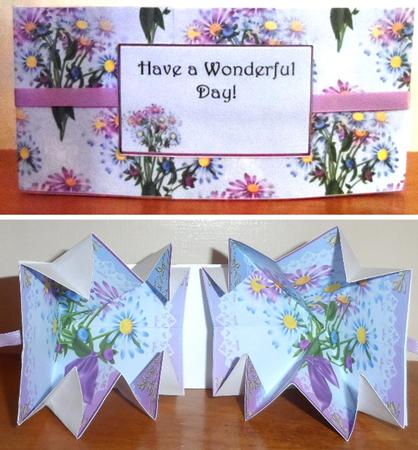 Exploding Card - Daisy Bunch by Jean Pennington