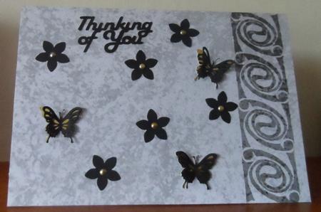 Swirl Border - Set of 12 Backing Papers by Jean Pennington